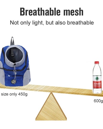 Open Pet shoulder bagpack