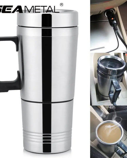  HeatMug -24V 300ML stainless steel electric Car Heating mug
