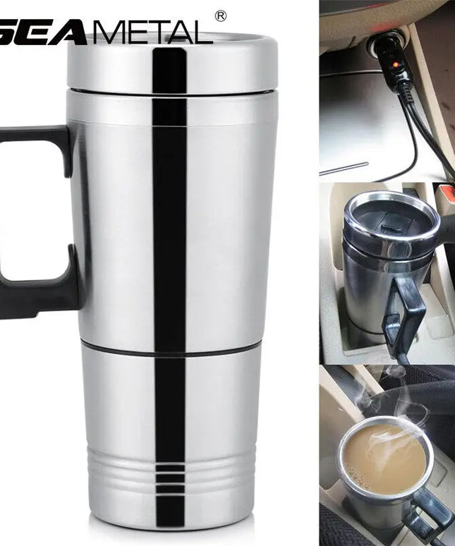  HeatMug -24V 300ML stainless steel electric Car Heating mug