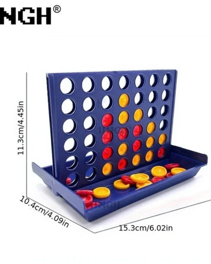 Four in a Row Bingo Chess Connect Classic Family Board Game 