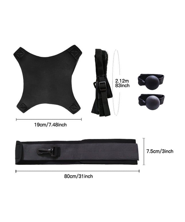  Volleyball Trainer - rebound attached ball with Elastic Cord 