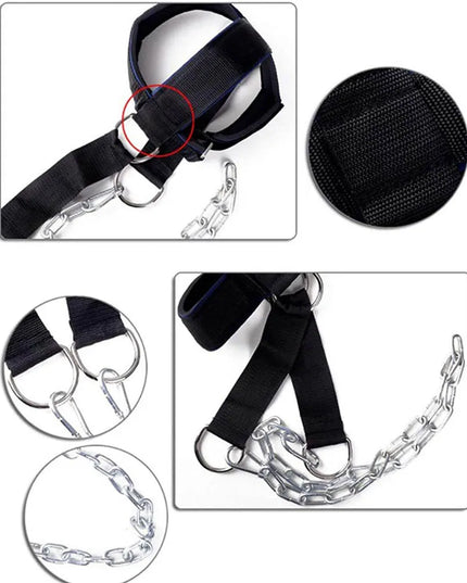 Gym Head Harness Exerciser Strap