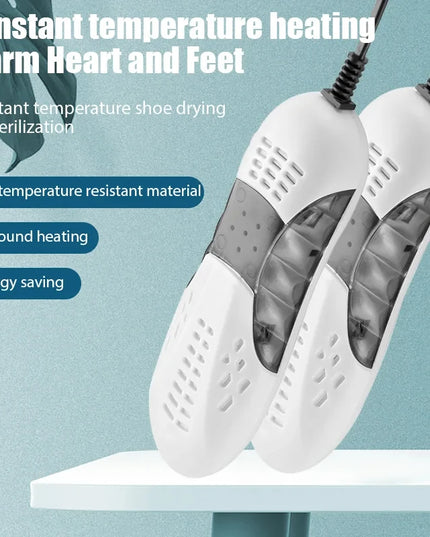 Electric Shoes Dryer & Deodorizer with Heat Dehumidifier Eliminate Odor with UV -EU plug