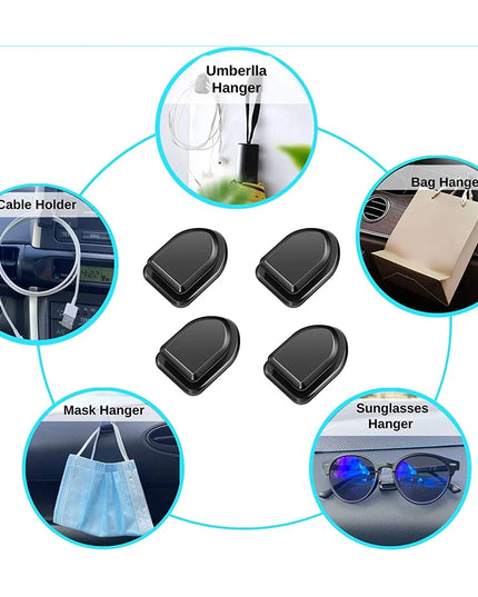 10pcs Mini Car Hooks usb holder / hanger