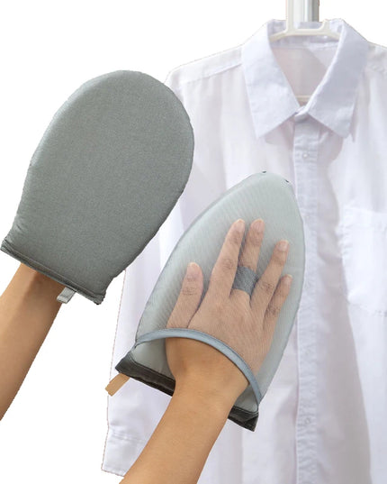 IronHands - Washable Ironing Mini Gloves Pad  Anti-Scald  & Stain and heat Resistant 