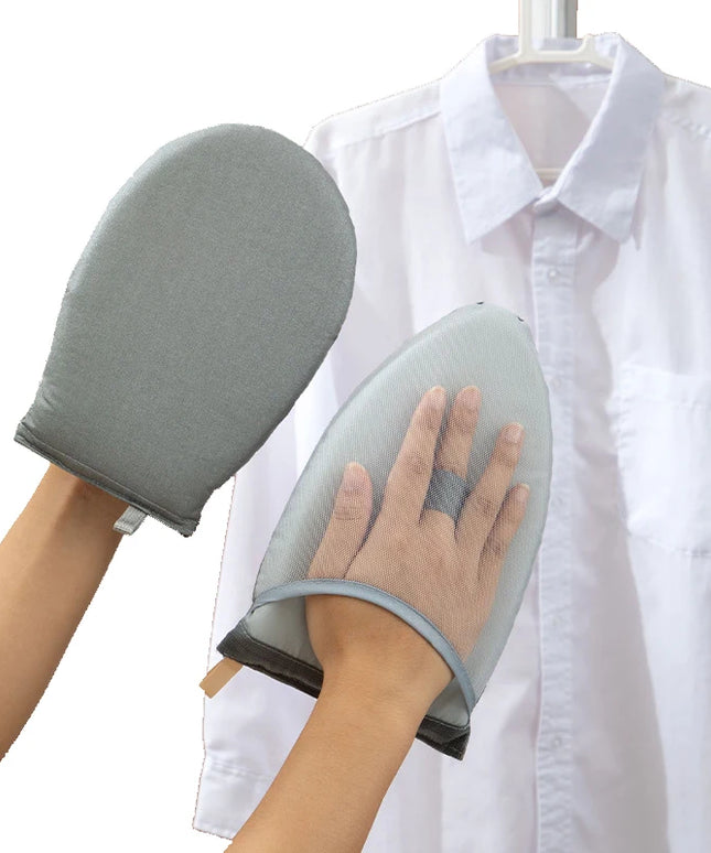 IronHands - Washable Ironing Mini Gloves Pad  Anti-Scald  & Stain and heat Resistant 