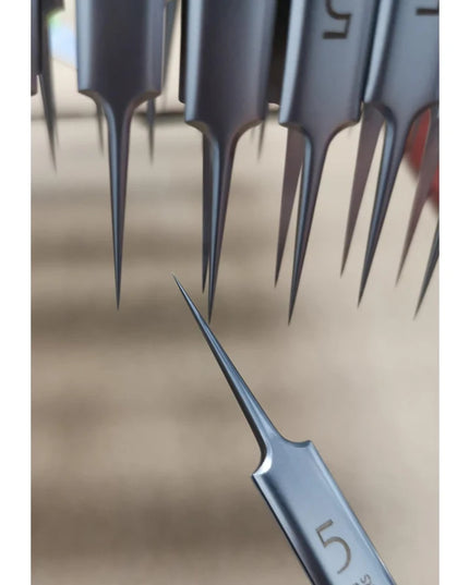 PimpleNeedle - a pack of 3 different head pimple / blackhead tweezing needle