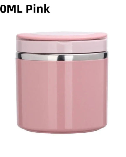 HOTMEALS - Thermal Insulated Stainless Steel Lunch Box for food & soup. 630/1000Ml 