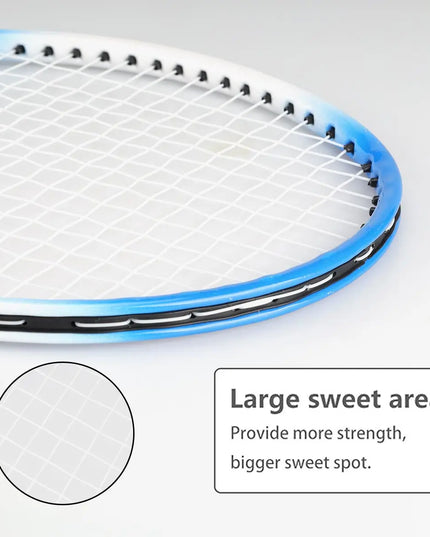 2Pcs Tennis Rackets Included Tennis Bag and ball