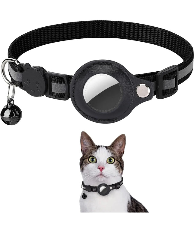 Cat Airtag Collar - Reflective Adjustable waterproof Collar 