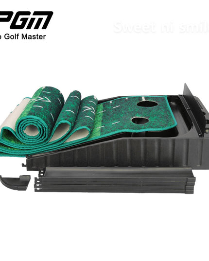 Mini Golf - 3M practice Golf Putting Mat Golf Putter at home 