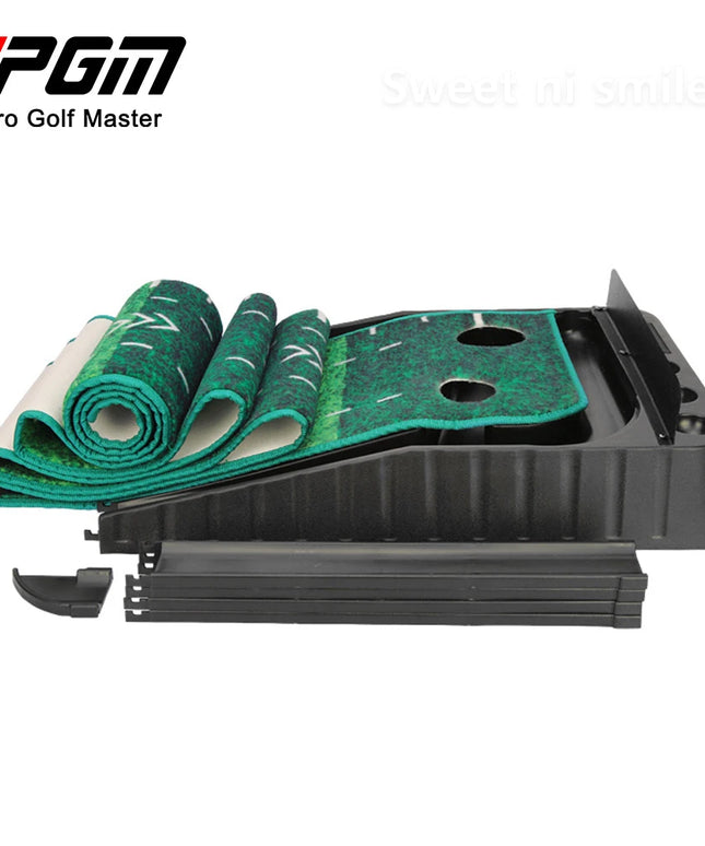 Mini Golf - 3M practice Golf Putting Mat Golf Putter at home 