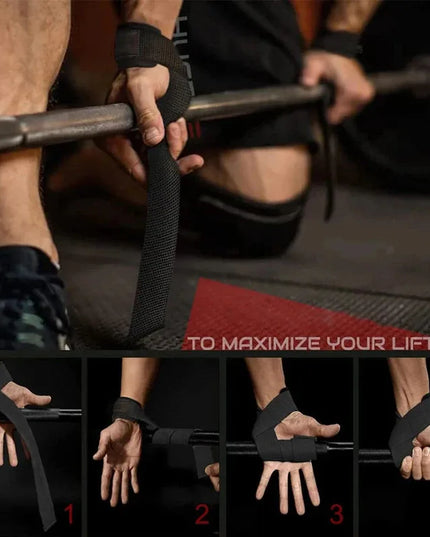 Weightlifting Wrist grip Straps 
