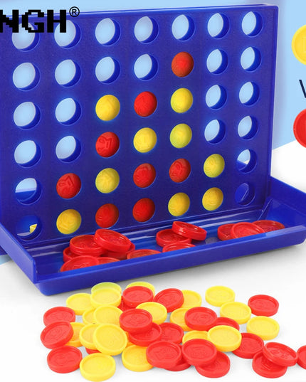 Four in a Row Bingo Chess Connect Classic Family Board Game 