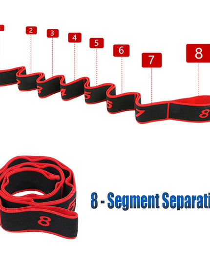 Yoga / Fitness Stretch Resistance Elastic Bands 