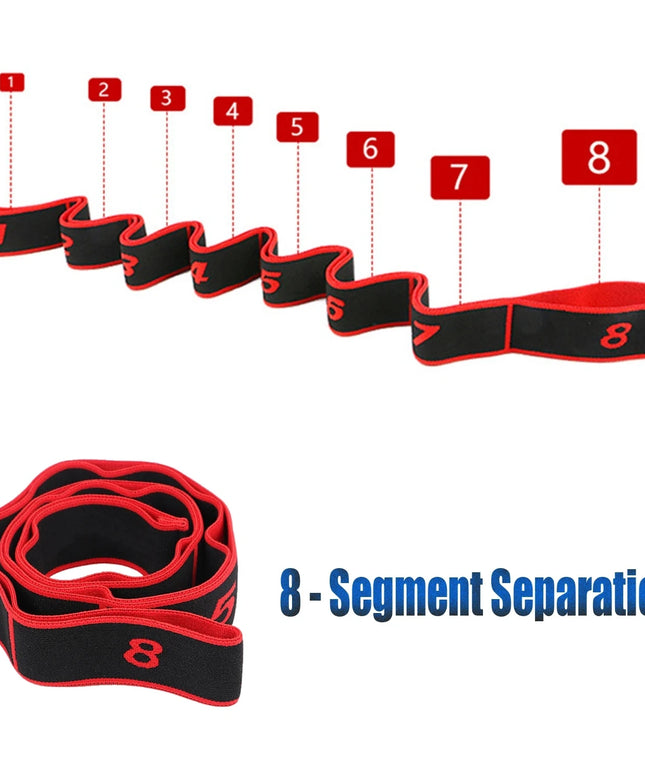 Yoga / Fitness Stretch Resistance Elastic Bands 