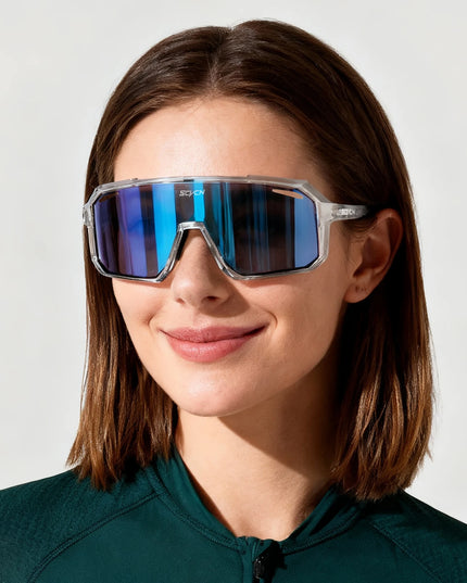 SCVCN - Men's all weather adaptive adjustable multi use sunglasses & sports glasses (Cycling/skiing/jogging/golf ) UV400 