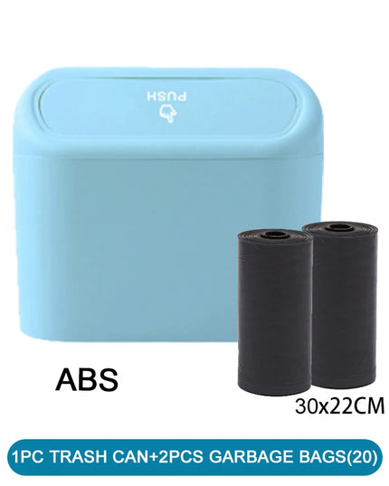 CarTrashCan- with plastic bags