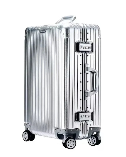 AlloyCase - 20/24/26/29 Inch Lightweight Aluminum  Suitcase W/Spinner Wheels