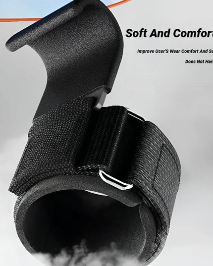 HookGrip - 2Pcs Non-Slip Weight Lifting Hook strap