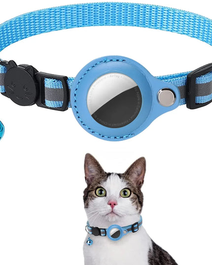 Cat Airtag Collar - Reflective Adjustable waterproof Collar 