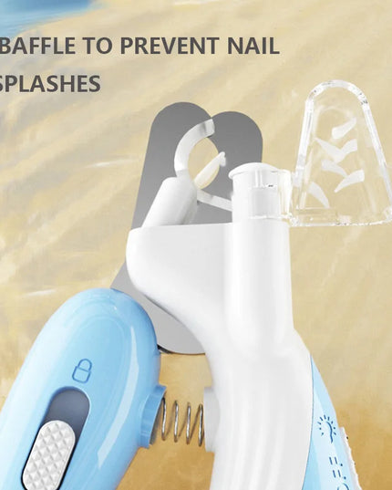 PetClippers - Professional battery powered Pet Nail Clippers with Led Light 