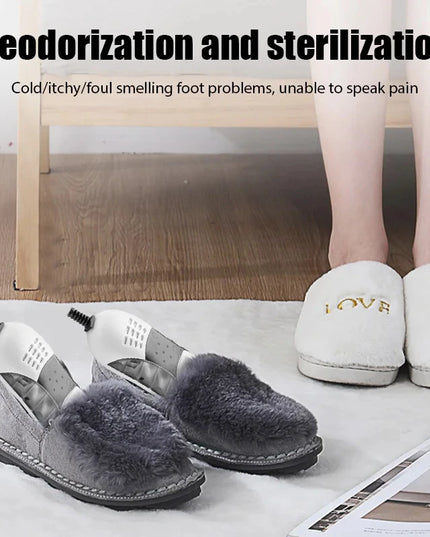 Electric Shoes Dryer & Deodorizer with Heat Dehumidifier Eliminate Odor with UV -EU plug