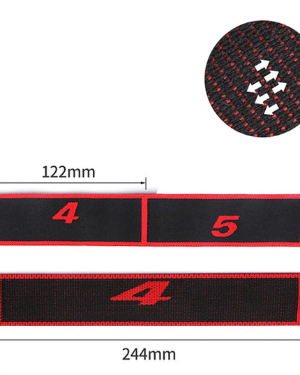 Yoga / Fitness Stretch Resistance Elastic Bands 