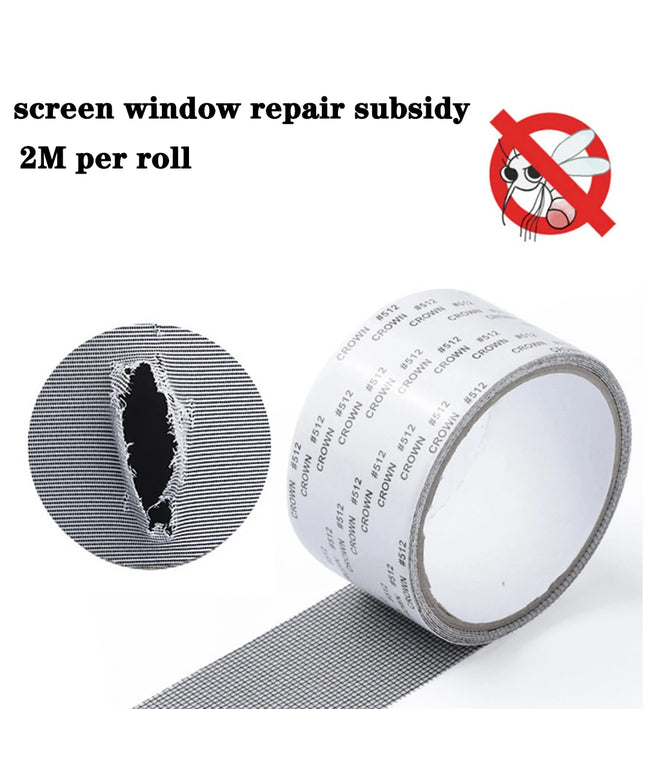 Window net/ screen Repair Tape – 1pcs Mesh Patch roll