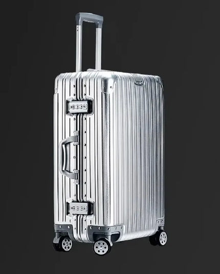 AlloyCase - 20/24/26/29 Inch Lightweight Aluminum  Suitcase W/Spinner Wheels