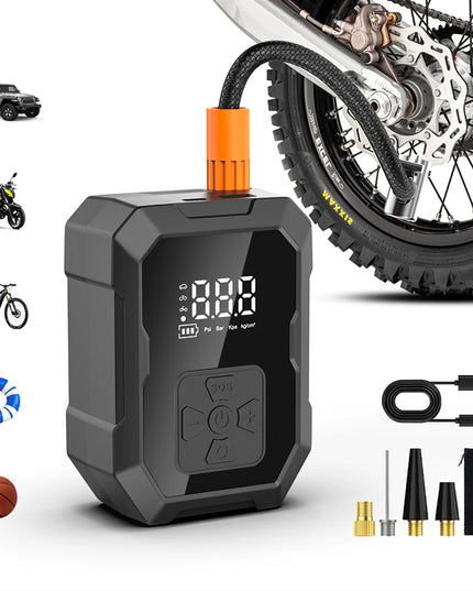 smartpump- Rechargeable multi use Inflator pump & powerbank with lights