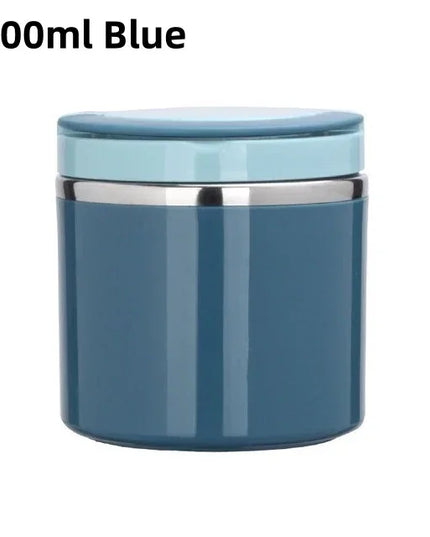 HOTMEALS - Thermal Insulated Stainless Steel Lunch Box for food & soup. 630/1000Ml 