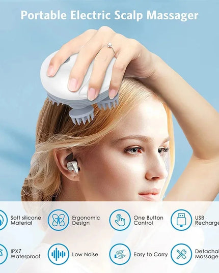 RelaxedHead - Electric Scalp Head Massager 