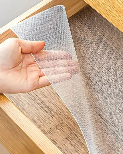 Shelf Mat-30x150cm transparent waterproof & reusable kitchen/drawer Mat roll