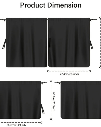 CarCurtains- Rear seat privacy divider 