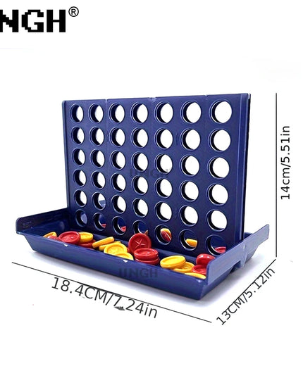 Four in a Row Bingo Chess Connect Classic Family Board Game 