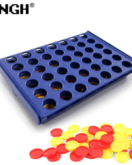 Four in a Row Bingo Chess Connect Classic Family Board Game 