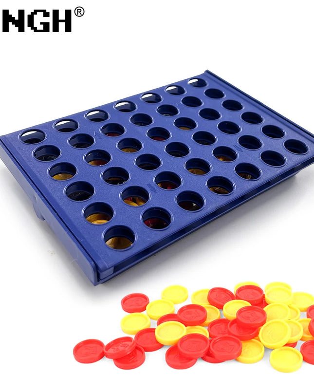 Four in a Row Bingo Chess Connect Classic Family Board Game 