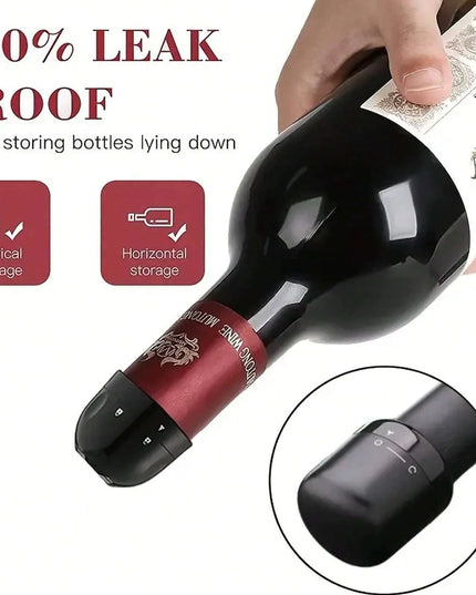 WineSeal- leak proof wine sealing cap 1Pc 