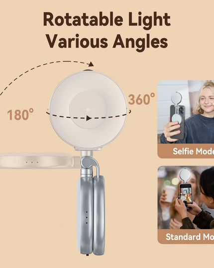 MagneticLight - rotating Magnetic phone Light & mirror
