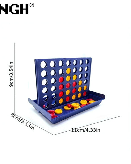 Four in a Row Bingo Chess Connect Classic Family Board Game 