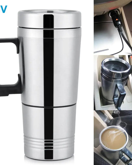  HeatMug -24V 300ML stainless steel electric Car Heating mug