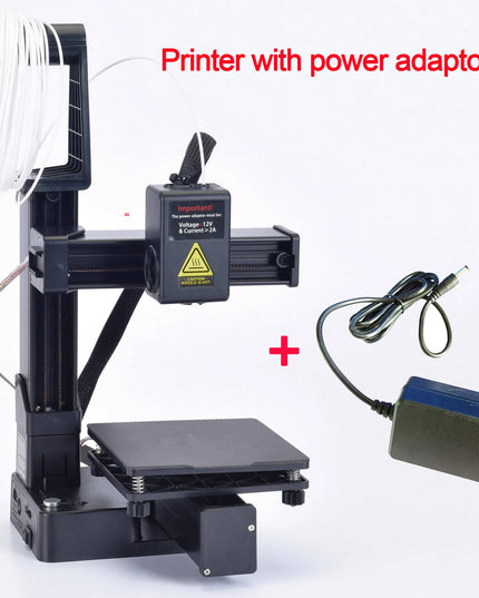 3D Printer Compatible with PLA TPU 1.75Mm Filament Include Power Adaptor-us plug