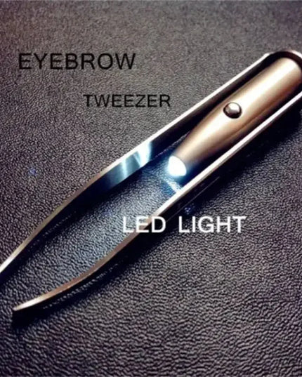 LightTweez - stainless tweezer with light for eyebrows and hair removal -1Pc 