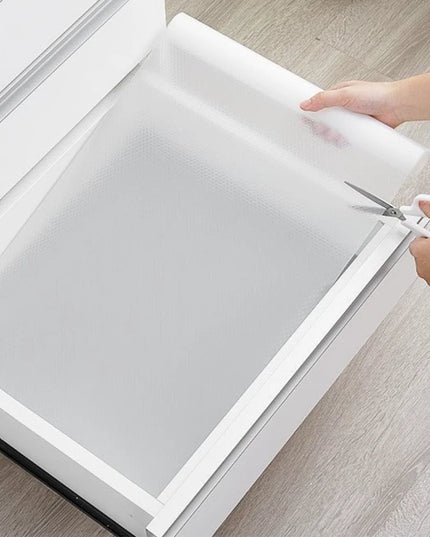 Shelf Mat-30x150cm transparent waterproof & reusable kitchen/drawer Mat roll
