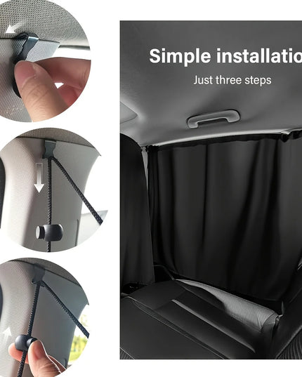 CarCurtains- Rear seat privacy divider 