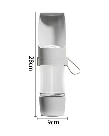 petsfeeder - Portable Dog /Cat Water Bottle & food container and feeder 