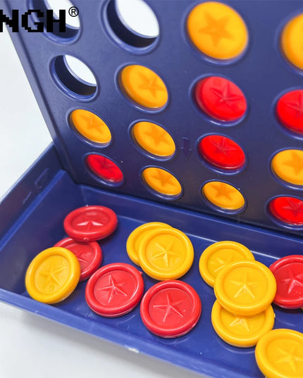 Four in a Row Bingo Chess Connect Classic Family Board Game 