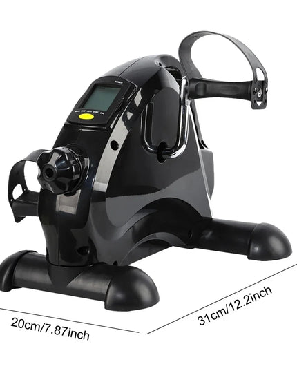 Mini bicycle Exercise Bike for Arm and Leg Training Pedal Machine with LCD Display for Seniors