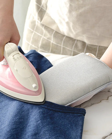 IronHands - Washable Ironing Mini Gloves Pad  Anti-Scald  & Stain and heat Resistant 